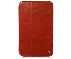 Maciņš grāmata Hoco Samsung Galaxy Tab 3 7.0 T210 Crystal Folder Series Brown