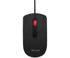 Pelė Wesdar X18 Juodas X18 (4752128059847)