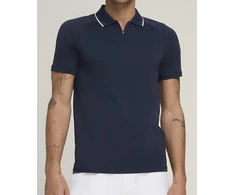 Wilson M TEAM SEAMLESS POLO 2.0 CLASSIC NAVY