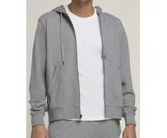 Wilson M UNISEX TEAM ZIP HOODIE MEDIUM GRAY HEATHER