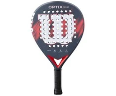 WILSON OPTIX V2 POWER PADEL RAKETE / Raudona