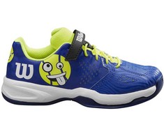 WILSON TENISA APAVI BERNU KAOS EMO Bluing/Safety Geltona