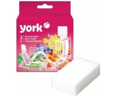 Melamininės kempinėlės York 11x6x2.5cm/2vnt.