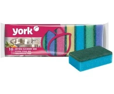 Virtuvinės kempinėlės York 10vnt. Midi