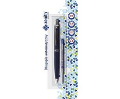 Zenith automatinis rutulinis rašiklis ZENITH 60 blisterinėje pakuotėje 1 + papildymas 4600101