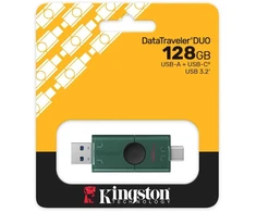 Kingston Technology DataTraveler 128GB USB-A + USB-C 3.2 Gen 1 DuoG2