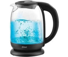 ZILAN ZLN 3956 elektrinis virdulys, 2200 W, 1,7 l, temperatūros valdymas, LED apšvietimas, stiklinis