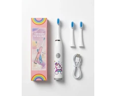 Šepetėlis iLike Do zębów Kids W3 Elektrinis dantų šepetėlis (Baterija-Powered) +3 attachments Baltas (ILIKW3ET3W)