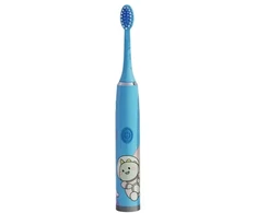 Kiddyz T1 Elektriskā Sonic zobu birste bērniem no 3 līdz 12 gadiem (1 papildu galva) Zils