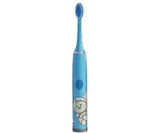 Kiddyz T1 Elektriskā Sonic zobu birste bērniem no 3 līdz 12 gadiem (1 papildu galva) Zils