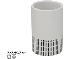 Lumarko dantų šepetėlių laikiklis 300 ml 7.00 x 7.00 x 10.70 BATH&amp;GO