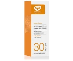 Grandininis pjūklas Apsauginis veido kremas nuo saulės SPF30 Žalias PEOPLE, 50 ml