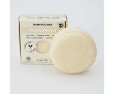 Aromatinis kietasis šampūnas su Frangipani (jostrų) eteriniu aliejumi BAMBOOZY, 65 g
