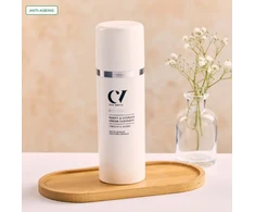 Grandininis pjūklas CREAM Ekologiškas atjauninantis veido prausiklis Age Defy+ Purify &amp; Hydrate Kreminis Valiklis, 150 ml | Žalias PEOPLE