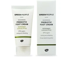 Grandininis pjūklas Dezodoruojantis drėkinamasis pėdų kremas Žalias PEOPLE, 50 ml