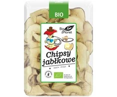 Grandininis pjūklas Džiovinti obuolių gabaliukai be glitimo BIO PLANET, 100g.
