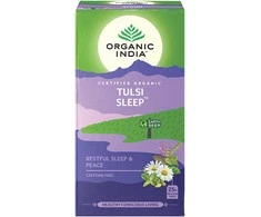 Ajurvedinė arbata Tulsi Sleep, Organic India, 25 pakeliai
