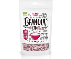 Ekologiška granola su avietėmis DIET FOOD, 200 g