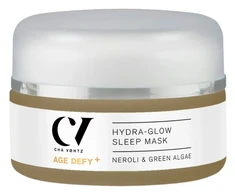Grandininis pjūklas Ekologiška intensyviai drėkinanti naktinė veido kaukė Age Defy+ Hydra-Glow Night Mask, 50 ml | Žalias PEOPLE