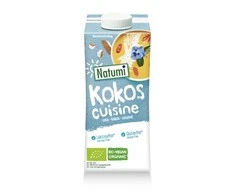 Grandininis pjūklas Ekologiška kokosų grietinėlė kulinarijai UHT NATUMI, 200 ml