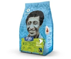 Grandininis pjūklas Ekologiška malta kava AYMARA 100 % Arabica Peru 250 g – OXFAM Fair Trade