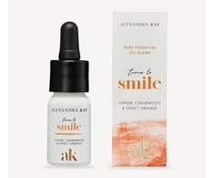 Grandininis pjūklas Ekologiškas eterinių aliejų mišinys „Time to Smile“ – Alexandra Kay, 10 ml | Žalias PEOPLE