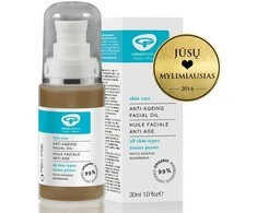 Ekologiškas jauninamasis aliejus veidui Žalias PEOPLE, 30 ml