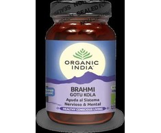 Ekologiškas maisto papildas "Brahmi" ORGANIC INDIA, 60 kaps.