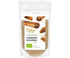 Grandininis pjūklas Ekologiškas maltas Ceilono cinamonas Batom, 125 g