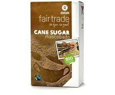 Grandininis pjūklas Ekologiškas Muscovado cukrus iš cukranendrių 1kg – OXFAM Fair Trade