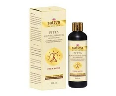 Masažo aliejus jautriai ir probleminei odai Pitta, Sattva Ayurveda, 200ml