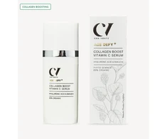 Grandininis pjūklas Ekologiškas veido serumas su Vitaminu C Age Defy+ Collagen Boost, 30 ml | Žalias PEOPLE