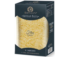 Grandininis pjūklas Ekologiški aštuonių kiaušinių durum makaronai BARTOLINI, 200 g