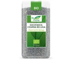 Grandininis pjūklas Ekologiški juodieji lęšiai "Beluga" BIO PLANET, 400g