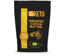 Grandininis pjūklas Ekologiški kakavos aliejaus gabaliukai COCOA, 200 g