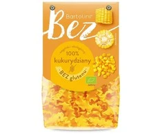 Grandininis pjūklas Ekologiški kukurūzų miltų makaronai (be glitimo) juostelėmis BARTOLINI, 250 g