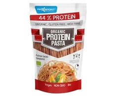 Grandininis pjūklas Ekologiški SOJOS ir ADZUKI pupelių miltų makaronai MAXSPORT, 200 g.