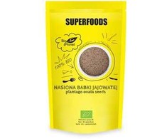 Grandininis pjūklas Ekologiškos Balkšvojo gysločio sėklos (Psyllium), BIO PLANET, 250 g.