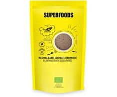 Grandininis pjūklas Ekologiškos Balkšvojo gysločio sėklos (Psyllium), BIO PLANET, 250 g.