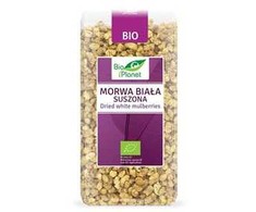 Grandininis pjūklas Ekologiškos džiovintos šilkmedžio uogos BIO PLANET, 250 g