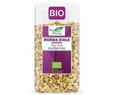 Grandininis pjūklas Ekologiškos džiovintos šilkmedžio uogos BIO PLANET, 250 g