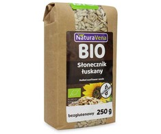 Ekologiškos gliaudytos saulėgrąžų sėklos be glitimo NaturaVena, 250 g