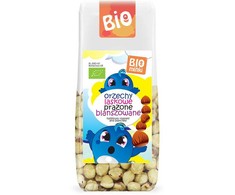 Grandininis pjūklas Ekologiškų lazdynų riešutų užkandis vaikams, BIO MINKI, 100 g.