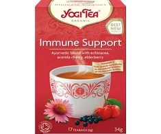 Prieskoninė arbata Immune Support, Yogi Tea, 17 pakelių