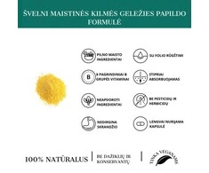 Grandininis pjūklas Geležies papildas su B vitaminais GENTLE IRON TOGETHER RAW, 30 kaps.