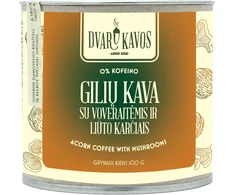 Grandininis pjūklas Gilių kava su grybais DVARO KAVOS, 100 g