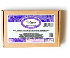 Natūralus kvepiantis masažinis šveitiklis-kempinė Vetiver, 20 g