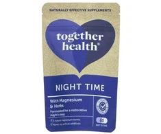 Grandininis pjūklas Jūrinis magnis NIGHT TIME MARINE MAGNESIUM TOGETHER, 60 kaps.