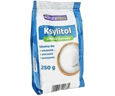 Grandininis pjūklas Ksilitolis natūralus saldiklis be cukraus 250 g, NaturAvena