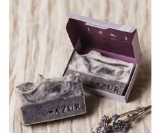 Grandininis pjūklas Natūralus muilas kūnui su levandų ir rozmarinų eteriniais aliejais AZUR NATURAL, 100 g